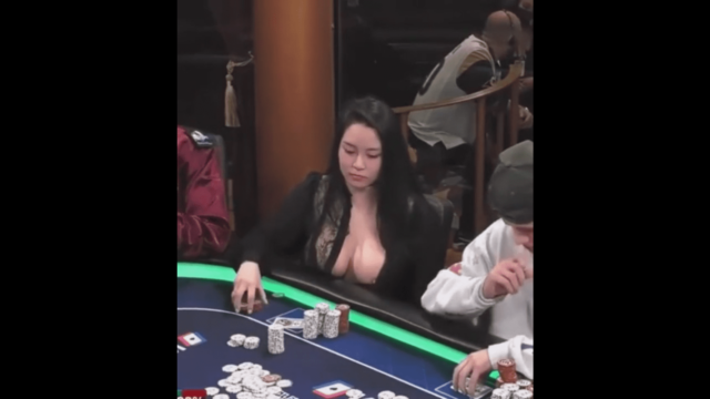 nipple slip at the casino